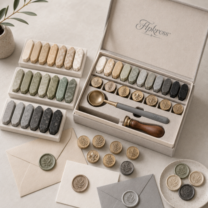 Flpkrcss™ StoneScript Mineral Wax Seal Studio